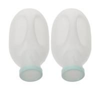POPETPOP 2 Botellas Urinarias Masculinas Portátiles de Plástico 2000ml con Tapa Antiderrames para Hombres Mayores y Pacientes en Viajes y Actividades al Aire Libre