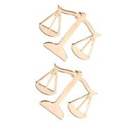 POPETPOP 2 broches de abogado: Libra, escamas de justicia y equidad, alfiler de solapa, insignia de cuello, accesorio de joyería para traje, vestido, bufanda, mochila.