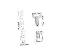 POPETPOP 2 Juegos Kit de Muelles para Pedal de Freno Trasero con Ajustador de Cable Compatible con Honda Rancher Instalación Rápida sin Herramientas Mejora Respuesta y Control de Frenado