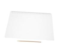 POPETPOP 2 Juegos Reglas Plantilla de Líneas Rectas Separación para Escritura y Caligrafía Guía para Exámenes Escolares y Preparación Académica