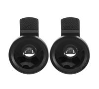 POPETPOP 2 Lentes Macro Gran Angular Aplicables Clip para Smartphone Accesorio para Fotografía Móvil Lente Macro y Gran Angular Vidrio Óptico Resistente Color Negro Kit 2 Piezas y Paisajes