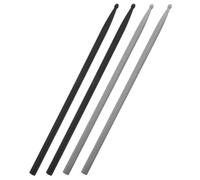 POPETPOP 2 Pares Baquetas con Equilibrio Ergonómico para Batería 7a de Fibra de Carbono and Diseño Antideslizante Ideales para Estudiantes y Lecciones de Percusión