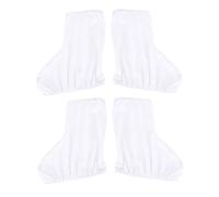POPETPOP 2 Pares Cubrezapatillas para Patines XL Blanco Resistente y Cómodo Protector para Patines de Hockey y Patinaje Artístico y Portátil para y Diario