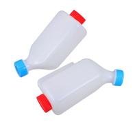 POPETPOP 2 Piezas Amamantador Montado En El Balde Botella De Cordero De Animales Pequeños Pequeña Botella De Leche De Ganado Botella De Leche De Cordero Reemplazable Biberón Abs