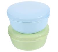 POPETPOP 2 Piezas Caja De Jabón Portátil De Viaje Unidades Tapa Prueba De Fugas Jabonera De Viaje para Uso Ducha Jabonera para Manualidades
