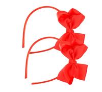 POPETPOP 2 piezas Cintas para Cabello con Lazo para Niña Conjunto de Diademas Decorativas Ligeras y Cómodas Accesorios de Pelo para Niñas con Diseño y Duradero