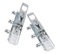 POPETPOP 2 Piezas Código Colgante Oculto para Armarios Resistente y Soporte Metálico para Puertas de Gabinete para Instalación Segura Cocinas y Muebles