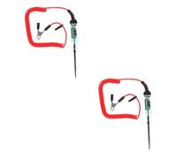 POPETPOP 2 Piezas Comprobador de Circuitos Digital para Vehículos Probador de Tensión y Luces Automotriz con Pantalla Digital para de Fallos Eléctricos Rango de Diseño Compacto y de Usar