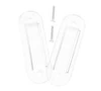POPETPOP 2 Piezas Cubiertas de Interruptores Transparentes para Seguridad Infantil de Previene Activaciones Accidentales y Oficinas