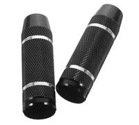POPETPOP 2 Piezas de Bicicleta de Acero Inoxidable Unidades Ejes Traseros con Ranuras Antideslizantes Aptos para Bicicletas de Montaña y Urbanas Instalación Segura con Tornillos
