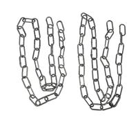 POPETPOP 2 Piezas de Cadenas de Plástico para Prisioneros de Halloween, Accesorio Ligero y Detallado para Decoración de Casas Encantadas y Disfraces
