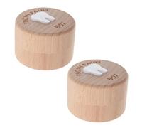 POPETPOP 2 Piezas De Soporte Para Dientes Para Cofre Del Tesoro De Dientes Estuche De Madera Para Perdidos Contenedor Para La Recolección