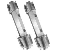 POPETPOP 2 Piezas de Trinquete para Desagüe de Bañera Herramienta de Resistente de Aleación de Aluminio y Portátil para Desagües de Lavabo y Ducha