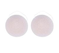 POPETPOP 2 Piezas Esponja Bambú Esponjas Redondas Grandes para Limpieza Facial Natural para Cuidado Piel Baño