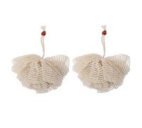 POPETPOP 2 Piezas Esponja De Baño Esponja De Ducha De Baño Puf De Ducha Bañera Niño Esponjas De Baño Esponja De Limpieza Loufa Soplo Perder Colgante Fibra De Ramio Maquina De Burbujas