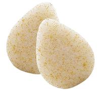 POPETPOP 2 Piezas Esponja Gelatina De Esponjas Faciales Para Limpiar Esponja Exfoliante Para La Cara Almohadillas Para Desmaquillar Algas Marinas Chica Removedor De Maquillaje