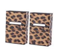 POPETPOP 2 Piezas Estuche Protector para Cigarrillos Masculino Cubierta Resistente con Diseño Tipo Funda Portátil para Caja de Pitilleras Duradera y Práctica para Uso Diario