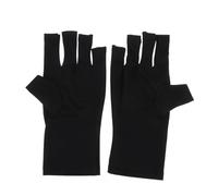 POPETPOP 2 piezas Guantes de Protección UV para Manicura Guantes Dedos Protector de Manos para Secado de Gel y Esmalte Resistentes al Agua y Lavables para Cuidado de Uñas y Protección
