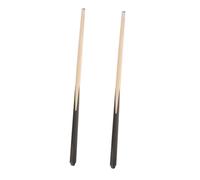 POPETPOP 2 Piezas Mini Taco de Billar de Madera de Palos Cortos para Reducidos Diseño y Resistente para Entrenamiento y Principiantes