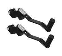 POPETPOP 2 piezas Palanca de Cambios de Aluminio para Motocicleta de Palanca de Cambio de Marchas Única Accesorios para Motos Negro de Marchas y Confortable
