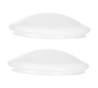 POPETPOP 2 Piezas Pantalla de lámpara de techo luz techo LED redonda lámpara redonda reemplazo del globo del ventilador polivinilo