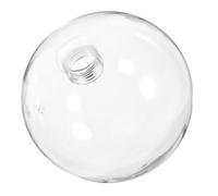 POPETPOP 2 Piezas Pantalla de Luz de Vidrio Transparente de Esferas de Luz para Lámparas Colgantes Diseño Moderno y Compacto para Salones Dormitorios y Comedores