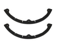 POPETPOP 2 Piezas Protectores de Punta de Tabla Tres Orificios de Goma | Protección de Bordes y Golpes, Accesorio Ligero para Principiantes, Patineta y Longboard, para Bolsa