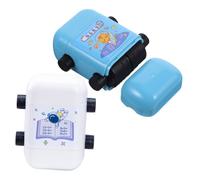 POPETPOP 2 piezas Sello Matemáticas Resistente al Desgaste Accesorio Escolar de Plástico para Sumas y Multiplicaciones para Estudiantes Reutilizable y Fácil de Usar