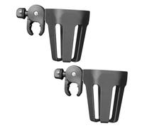 POPETPOP 2 Piezas Soporte para Botellas para Cochecito y Bicicleta Resistente y Portátil con Diseño Antideslizante para Bebés Sillas de Ruedas Scooter y Andadores Accesorio de Viaje
