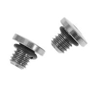 POPETPOP 2 Piezas Tornillos de Purga para Freno de Bicicleta de Montaña Aleación de Titanio Tornillo de Tapa de Reservorio de Aceite Compatible con Shimano