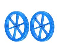 POPETPOP 2 Piezas Tuerca Giratoria a Mano Tuerca Niveladora de Manual de Aluminio Azul para Cama Caliente y Plataforma de Impresora 3d, Suministros para Impresoras 3d