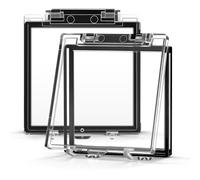 POPETPOP 2 Protectores de Botón Pulsador Cubiertas de Seguridad para Interruptores Prevención de Toques Accidentales Material Duradero Instalación Fácil para Hogar y Oficina