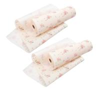 POPETPOP 2 Rollos Revestimiento de Cajón y Tapete para Cajón de Gabinete, Rollo de Revestimiento para Estantes de Cocina, Eva, Recortable a Medida, Antideslizante, Resistente al Aceite,