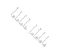 POPETPOP 2 Series Ganchos De Almacenamiento Para Baño Sin Perforación De Ganchos Transparentes Para Diademas Y Accesorios Soporte Adherente Para Pared Para Baños Y Cocinas 4 Piezas*2
