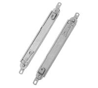 POPETPOP 2 soportes para ventanas: varilla telescópica ajustable de aleación de aluminio, limitador de apertura de ventana, bisagra izquierda y derecha, ideal para dormitorios.