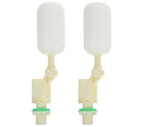 POPETPOP 2 unids Válvula de Flotador de Acero Inoxidable Abrevadero Automático Tazón Ganado de Caballo Cerdo Ovejas Perro A través de Agua