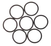 POPETPOP 20 Anillos de Goma y Corneta, Silenciadores Pequeños de Caucho, Repuesto para Corredera de Afinación, Práctico para Reparación