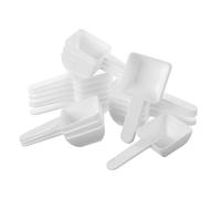 POPETPOP 20 Cucharas Medidoras Reutilizables para Jabón Lavadora en Polvo Mango Ergonómico y Capacidad de 15g para Accesorios de Cocina y Lavadero