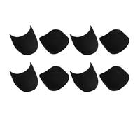 POPETPOP 20 Pares Almohadillas de Esponja Prácticas para Coser Hombreras Negras para Blusas y Prendas de Punto, Fáciles de Almacenar y Lavar a Máquina