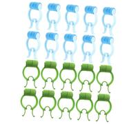 POPETPOP 20 piezas Pinzas para Detener Sangrado Nasal Diseño Ergonómico y Antideslizante Material Seguro y Flexible para Uso Casa