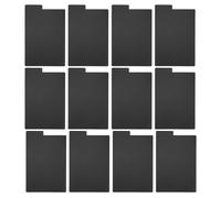 POPETPOP 20 Piezas Unidades Divisores para Vinilos de Plástico Resistente Separadores con Pestañas para Estanterías y Organizadores de Discos Diseño Delgado para Almacenamiento Práctico y