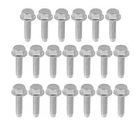 POPETPOP 20 Tornillos De Fijación Con Argolla De Elevación Accesorios Para Coche Tuercas Bridas Pernos De Cabeza Hexagonal Kit De Reparación De Roscas Para Silenciador De Escape Kit