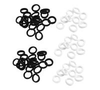POPETPOP 200piezas Cintas Pelo para Gomas Elásticas No Dañan el Cabello Grueso y Rizado para Fiestas Escolares y Niñas Pequeñas