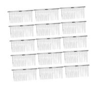 POPETPOP 20piezas Peinetas de Alambre para Novia de Metal Diseño Retorcido Pinzas Laterales Curvas para Velo de Boda Accesorios de Cabello para Mujeres y Niñas