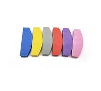 POPETPOP 20piezas Uñas De Esponja Mini De Forma Doble Cara Para Pulido y Lijado De Uñas Casa Herramienta De Manicura Para y