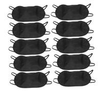 POPETPOP 24 Piezas Máscaras de Dormir Opacas para Viaje con Banda Elástica Cubiertas de Ojos de Poliéster Suaves y Ajustadas para Hombres y Mujeres para Vuelo Fiesta y Equipo