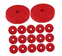 POPETPOP 24piezas Pads De Platillos Fieltro Unidades Almohadillas Para Amortiguar Vibraciones Accesorios Para Batería y Hardware Juego De Fieltros Para Platillos De Batería