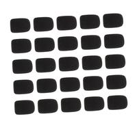 POPETPOP 25 piezas Cubiertas de Micrófono de Clip Juego de Antiviento para Micrófono Accesorios para Conferencias y Reuniones Protección Efectiva y Suciedad Fáciles de Instalar y Usar