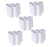 POPETPOP 25 Piezas Tubo de Manualidades de Cartón Tubos Vacíos para Diy Proyectos y Decoraciones de Halloween para Actividades Educativas Diámetro