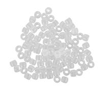 POPETPOP 250 piezas Cuentas de Plástico UV que Cambian de Color Mágicamente Claras Reactivas la Luz para Hacer Pulseras y Joyas DIY